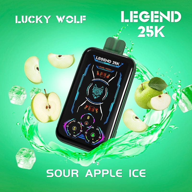 SnowWolf Disposable Vape SnowWolf Lucky Wolf Legend 25K Disposable Vape (5%, 25000 Puffs)