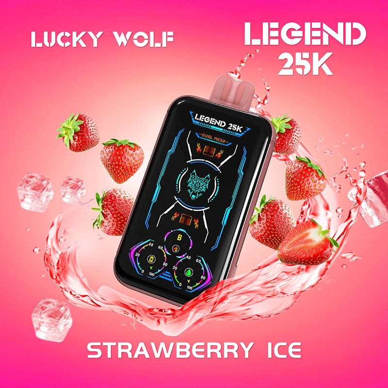 SnowWolf Disposable Vape SnowWolf Lucky Wolf Legend 25K Disposable Vape (5%, 25000 Puffs)