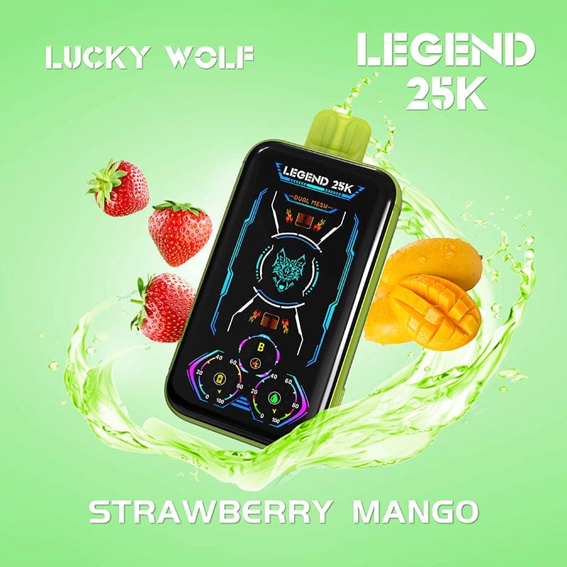 SnowWolf Disposable Vape SnowWolf Lucky Wolf Legend 25K Disposable Vape (5%, 25000 Puffs)