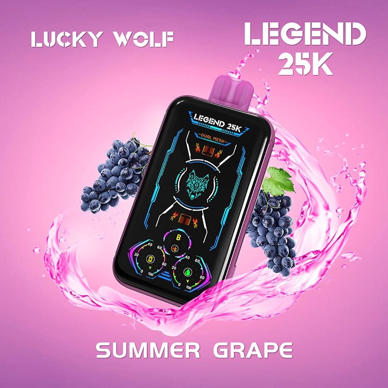 SnowWolf Disposable Vape SnowWolf Lucky Wolf Legend 25K Disposable Vape (5%, 25000 Puffs)