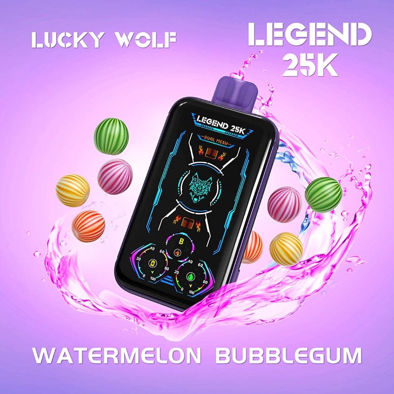 SnowWolf Disposable Vape SnowWolf Lucky Wolf Legend 25K Disposable Vape (5%, 25000 Puffs)