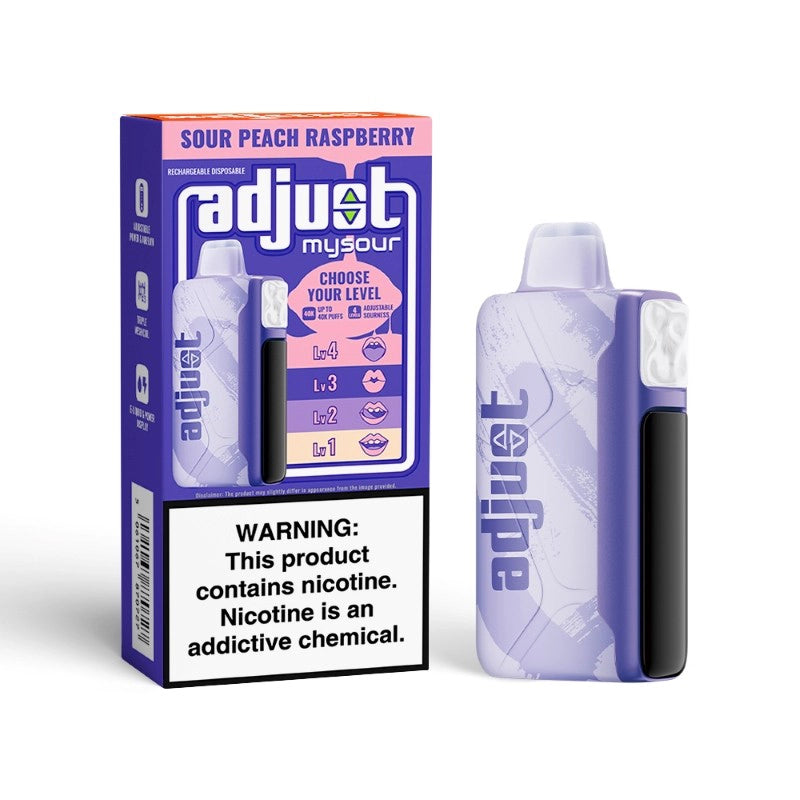 Adjust MySour 40K Disposable Vape (5%, 40000 Puffs)