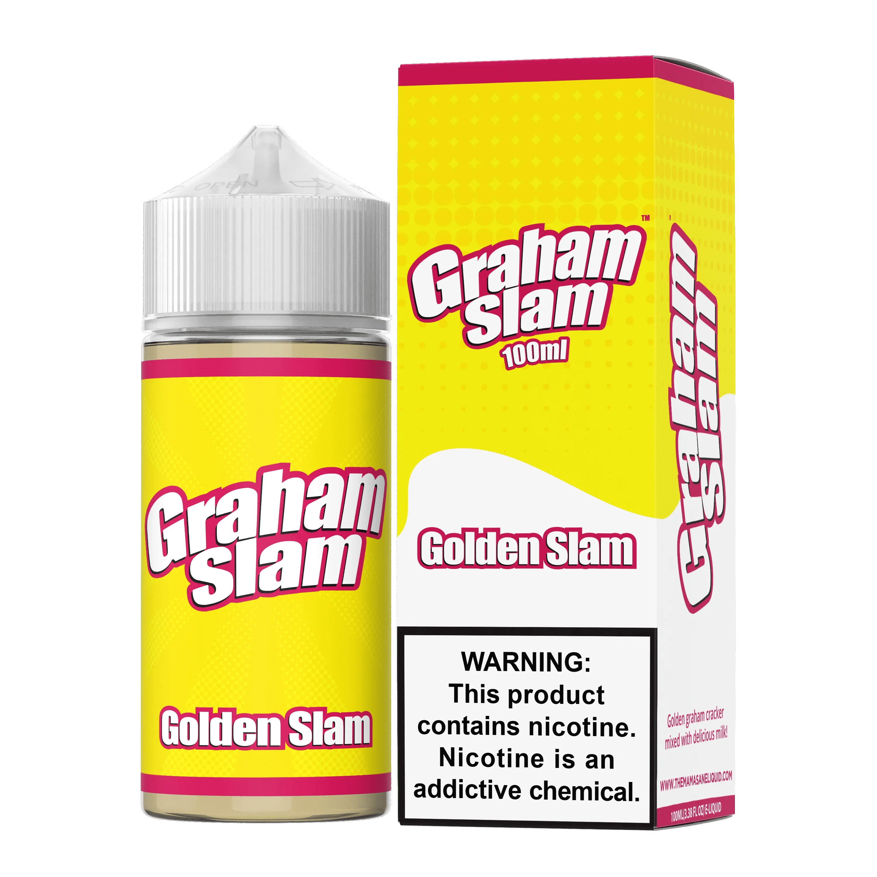 The Graham 🎁 Graham Slam Golden Slam 100ml Vape Juice (100% off)