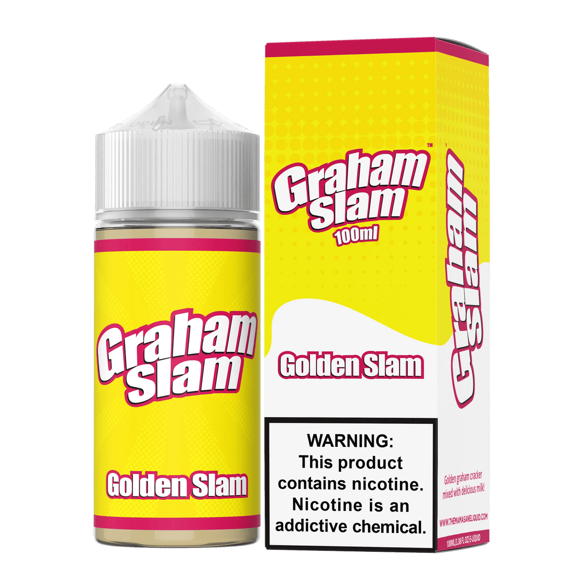 The Graham Juice Graham Slam Golden Slam 100ml Vape Juice