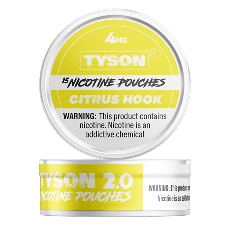 Tyson Cigarette Solutions 6mg / Citrus Hook Tyson 2.0 Nicotine Pouches