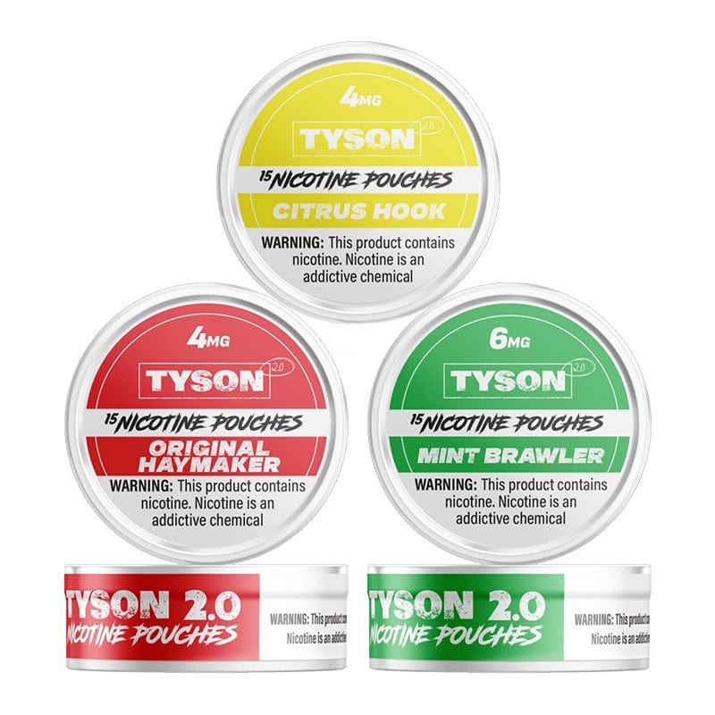 Tyson Cigarette Solutions Tyson 2.0 Nicotine Pouches