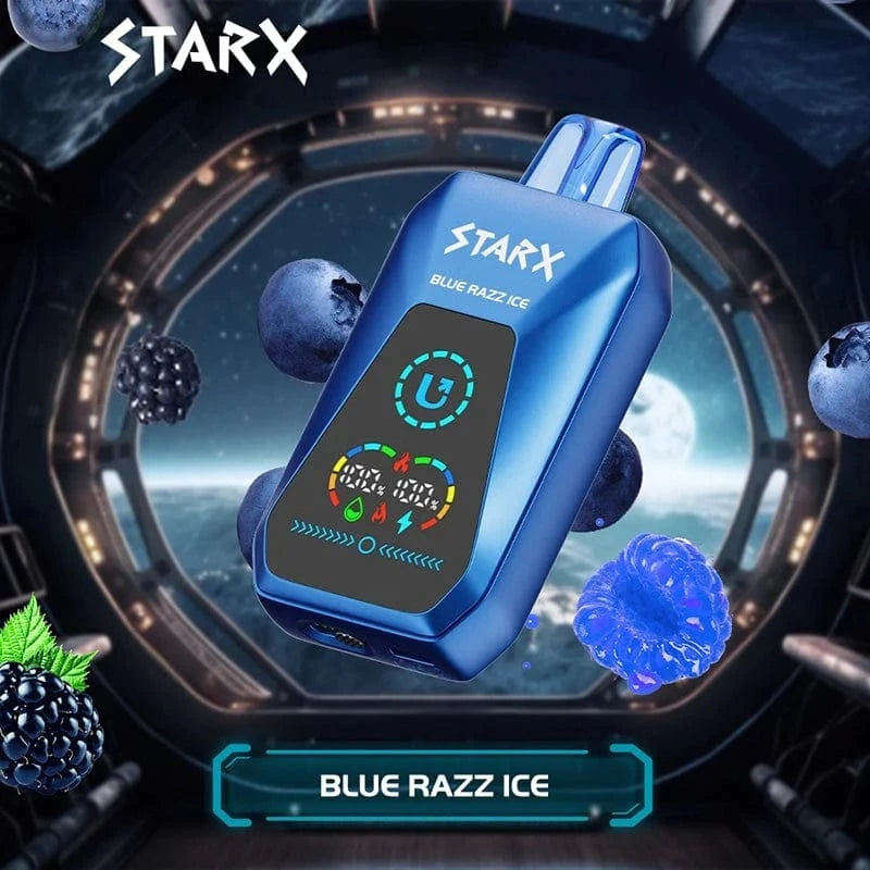 Upends Blue Razz Ice 🎁 Upends STARX S20000 Disposable Vape (5%, 20000 Puffs) (50% off)