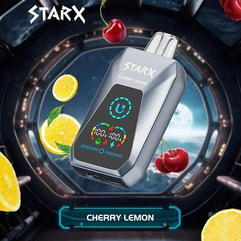 Upends Cherry Lemon 🎁 Upends STARX S20000 Disposable Vape (5%, 20000 Puffs) (50% off)