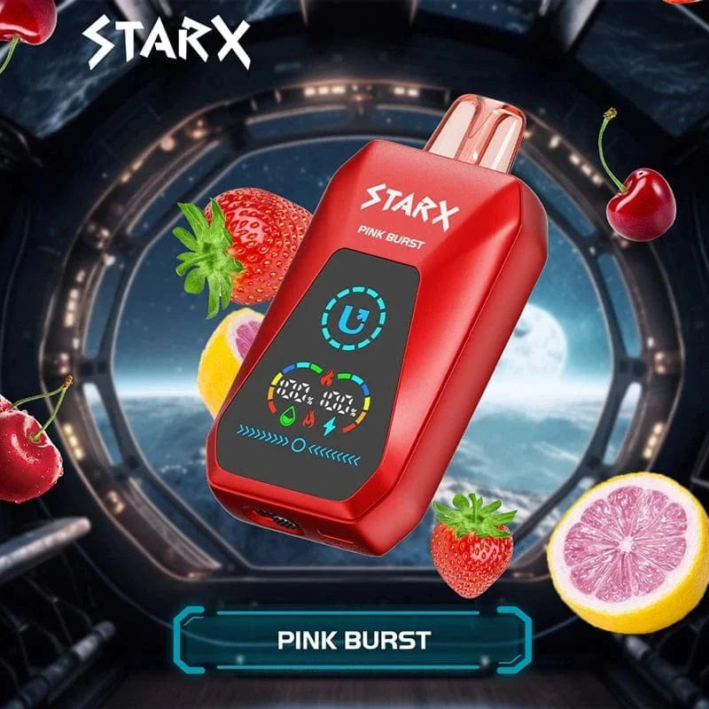 Upends Pink Burst 🎁 Upends STARX S20000 Disposable Vape (5%, 20000 Puffs) (50% off)