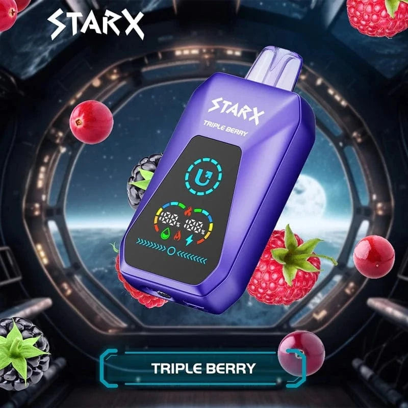 Upends Triple Berry 🎁 Upends STARX S20000 Disposable Vape (5%, 20000 Puffs) (50% off)