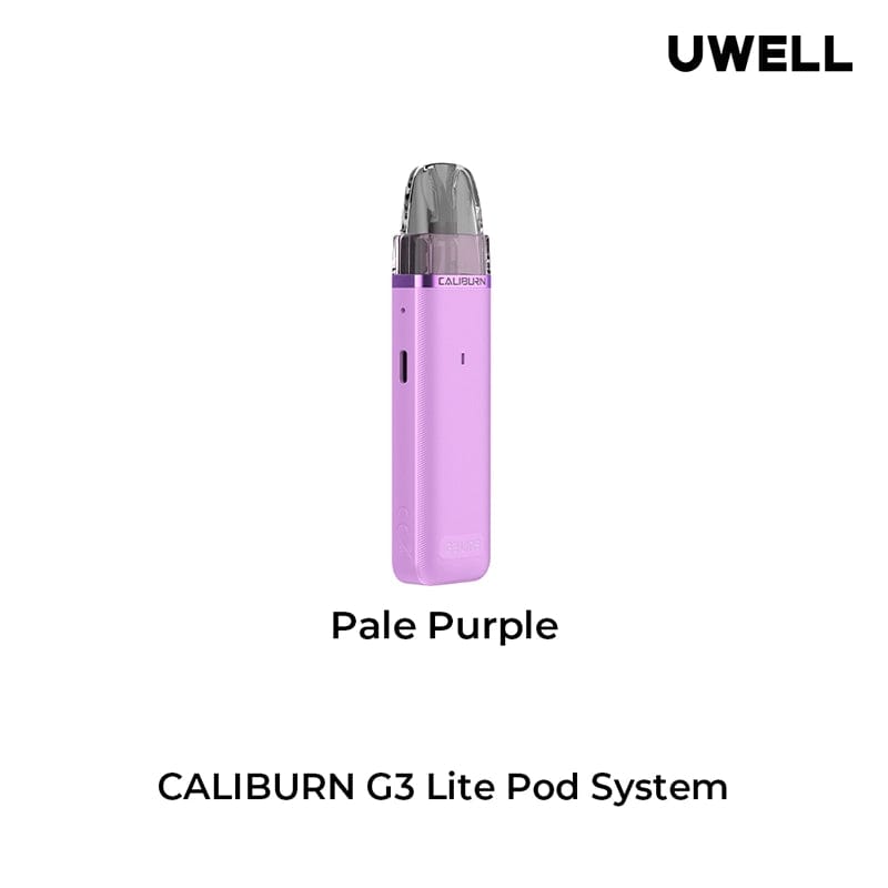 Uwell Pod System Pale Purple Uwell Caliburn G3 Lite 25W Pod Kit