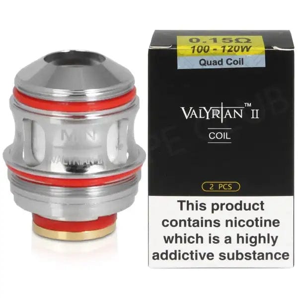 Uwell Coils Quadruple Coil 0.15ohm Uwell Valyrian 2 Coils (Pack Of 2)