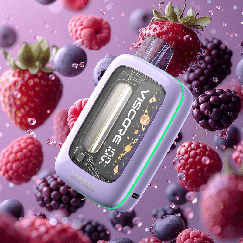 Uwell Disposable Vape Mixed Berries Uwell Viscore C30000 Disposable Vape (5%, 30000 Puffs)