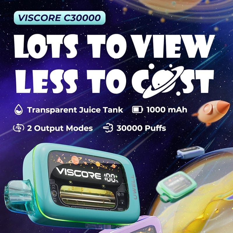 Uwell Disposable Vape Uwell Viscore C30000 Disposable Vape (5%, 30000 Puffs)