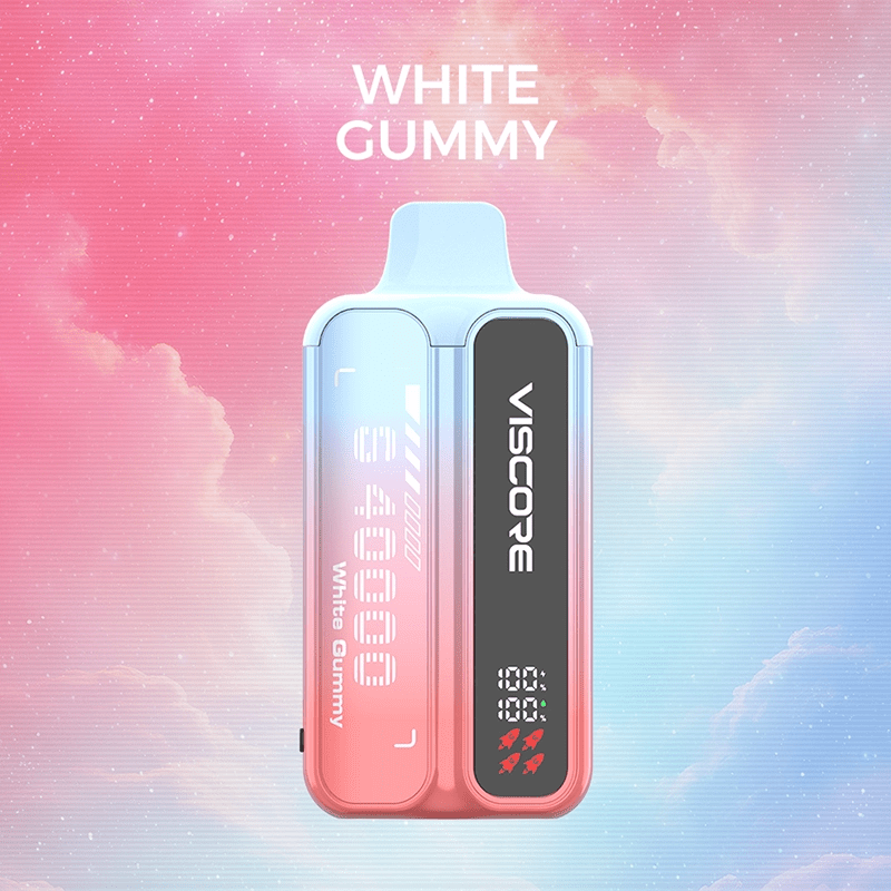 Uwell Disposable Vape White Gummy Uwell Viscore S40000 Disposable Vape (5%, 40000 Puffs)