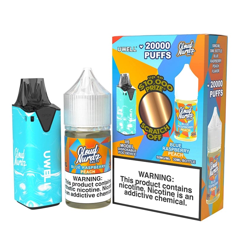 Uwell Uwell V6 x Cloud Nurdz Salt - E-liquid + Device Bundle