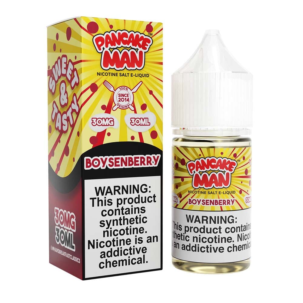 Vape Breakfast Classics Juice Vape Breakfast Classics Pancake Man Boysenberry 30ml Nic Salt Vape Juice