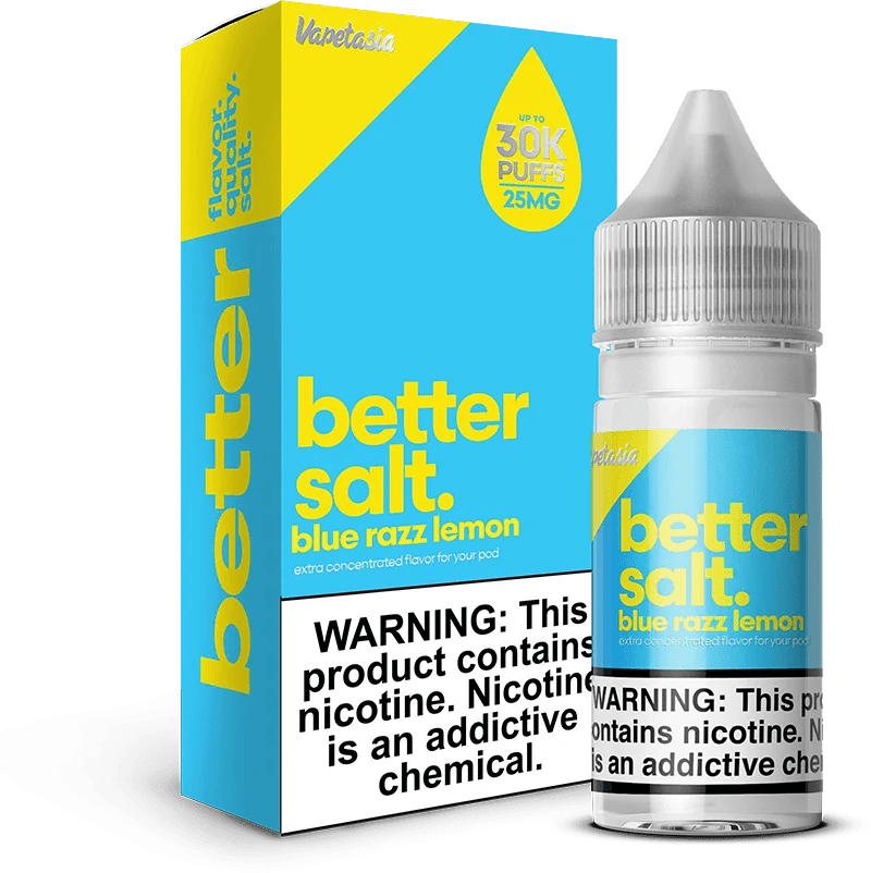 Vapetasia 25MG 🎁 Vapetasia Better Salt Blue Razz Lemon TFN Salt Vape Juice 30ml (100% off)