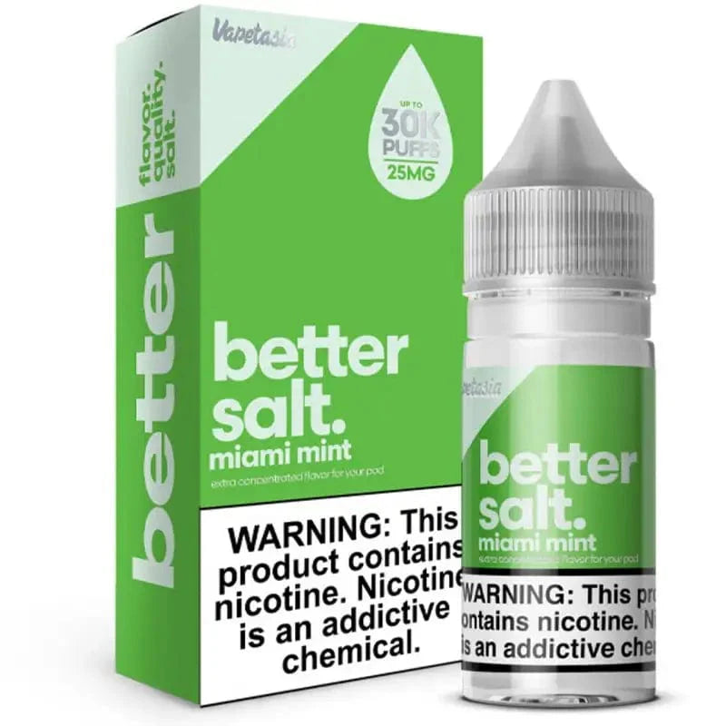 🎁 Vapetasia Better Salt Miami Mint 30ml (100% off)