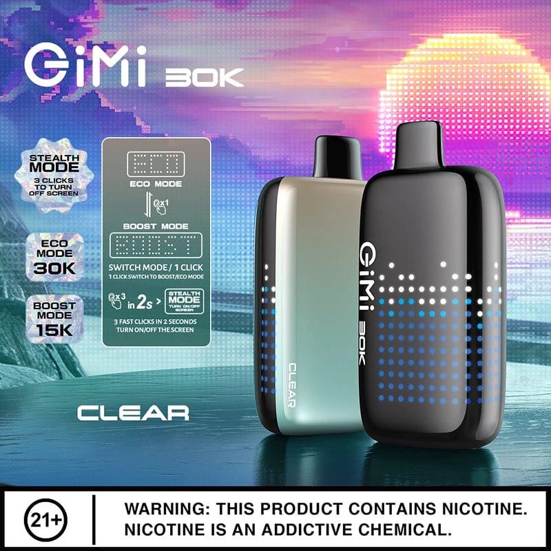 VIHO GiMi  30K Disposable Vape Clear Flavor