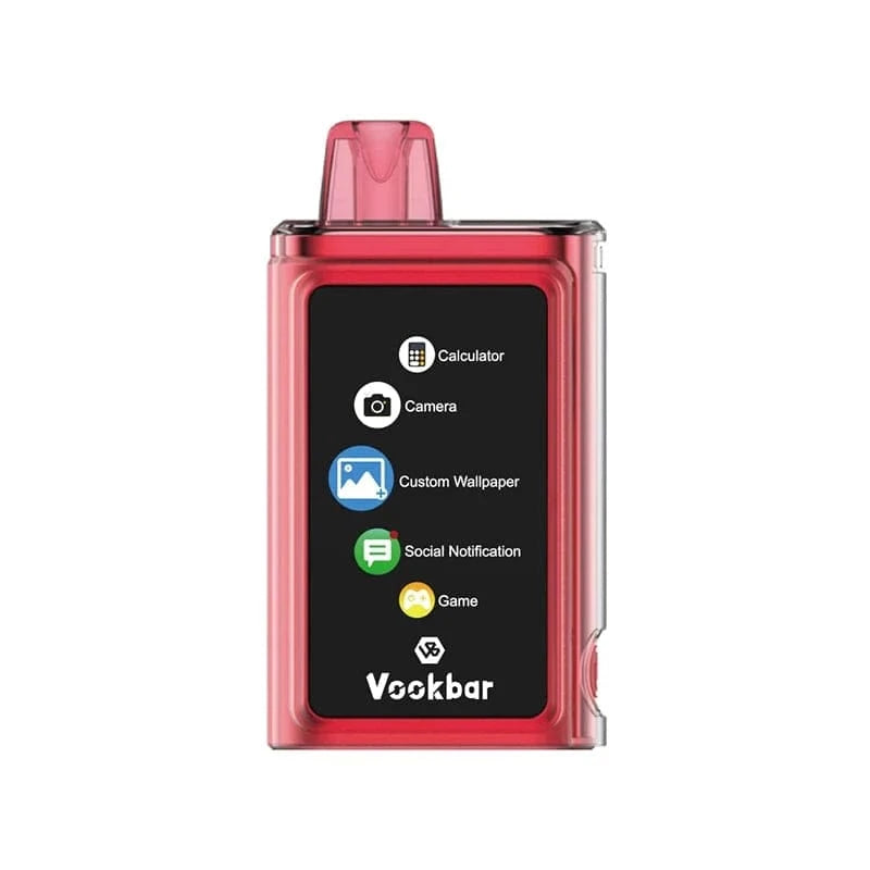 Vookbar Cherry Ice 🎁 Vookbar Cyber PRO 30000 Disposable Vape (5%, 30000 Puffs) (50% off)