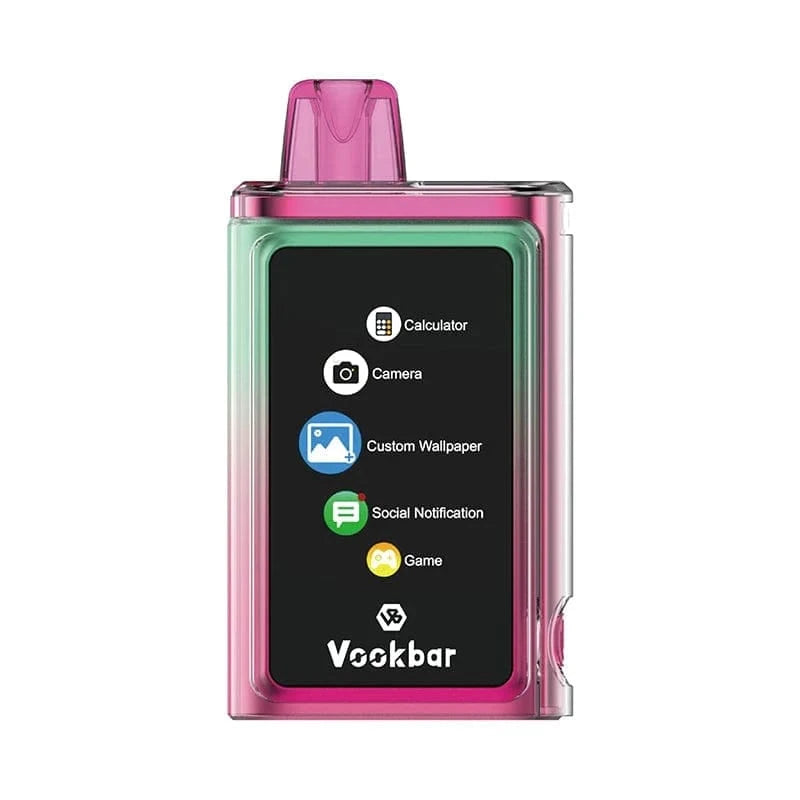 Vookbar Strawberry Kiwi 🎁 Vookbar Cyber PRO 30000 Disposable Vape (5%, 30000 Puffs) (50% off)