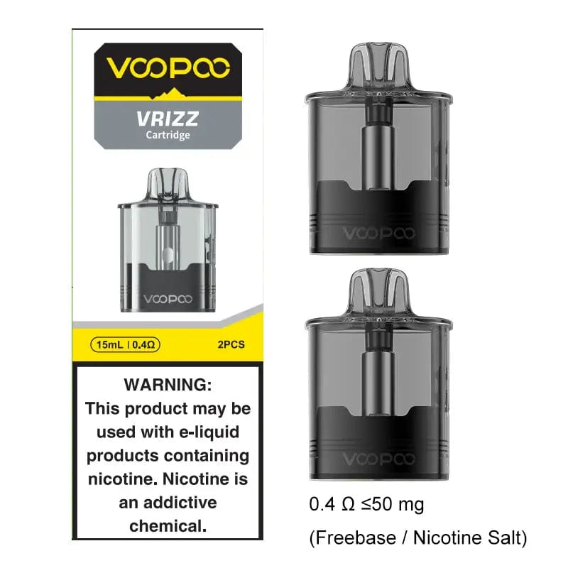 VOOPOO Pods 0.4ohm VOOPOO VRIZZ Replacement Pod Cartridge (Pack Of 2)