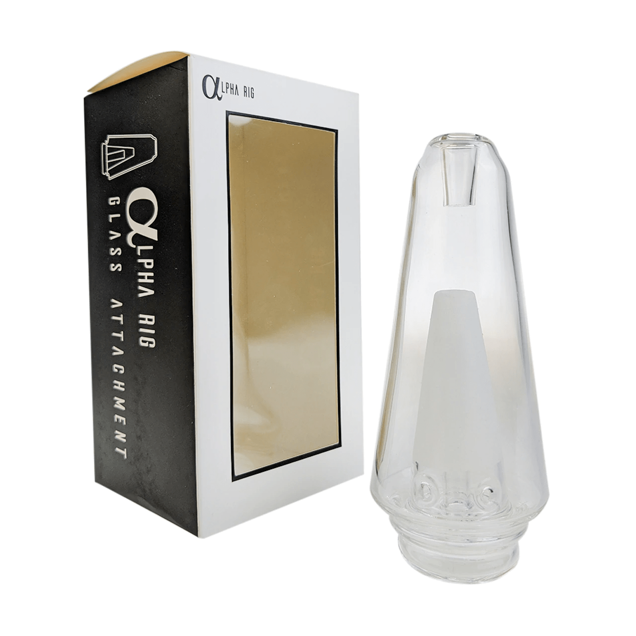 Alpha Rig Alternatives Single Piece Alpha Rig Replacement Glass Attachment