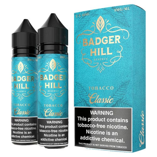 Badger Hill Reserve Juice Badger Hill Reserve Classic 120ml Vape Juice