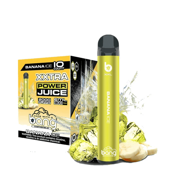 Bang Disposable Vape Banana Ice Bang XXL Disposable Vape (6%, 2000 Puffs)