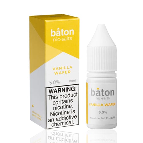 Baton Juice Baton Vanilla Wafer 10ml Nic Salt Vape Juice