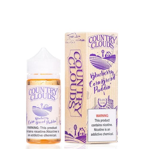 Country Clouds Juice Country Clouds Blueberry Bread Puddin' 100ml Vape Juice