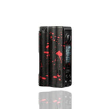 Dovpo Mods Black Red Splatter Dovpo Topside Dual 200W Squonk Mod