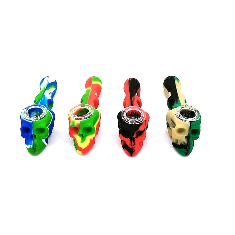 EightVape Alternatives Silicone Skull Pipe