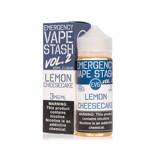 Emergency Vape Stash Juice Lemon Cheesecake 120ml Vape Juice - Emergency Vape Stash Vol. 2