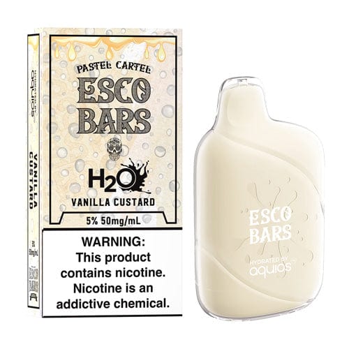 ESCO Bar Disposable Vape Vanilla Custard ESCO Bar H2O Disposable Vape (5%, 6000 Puffs)