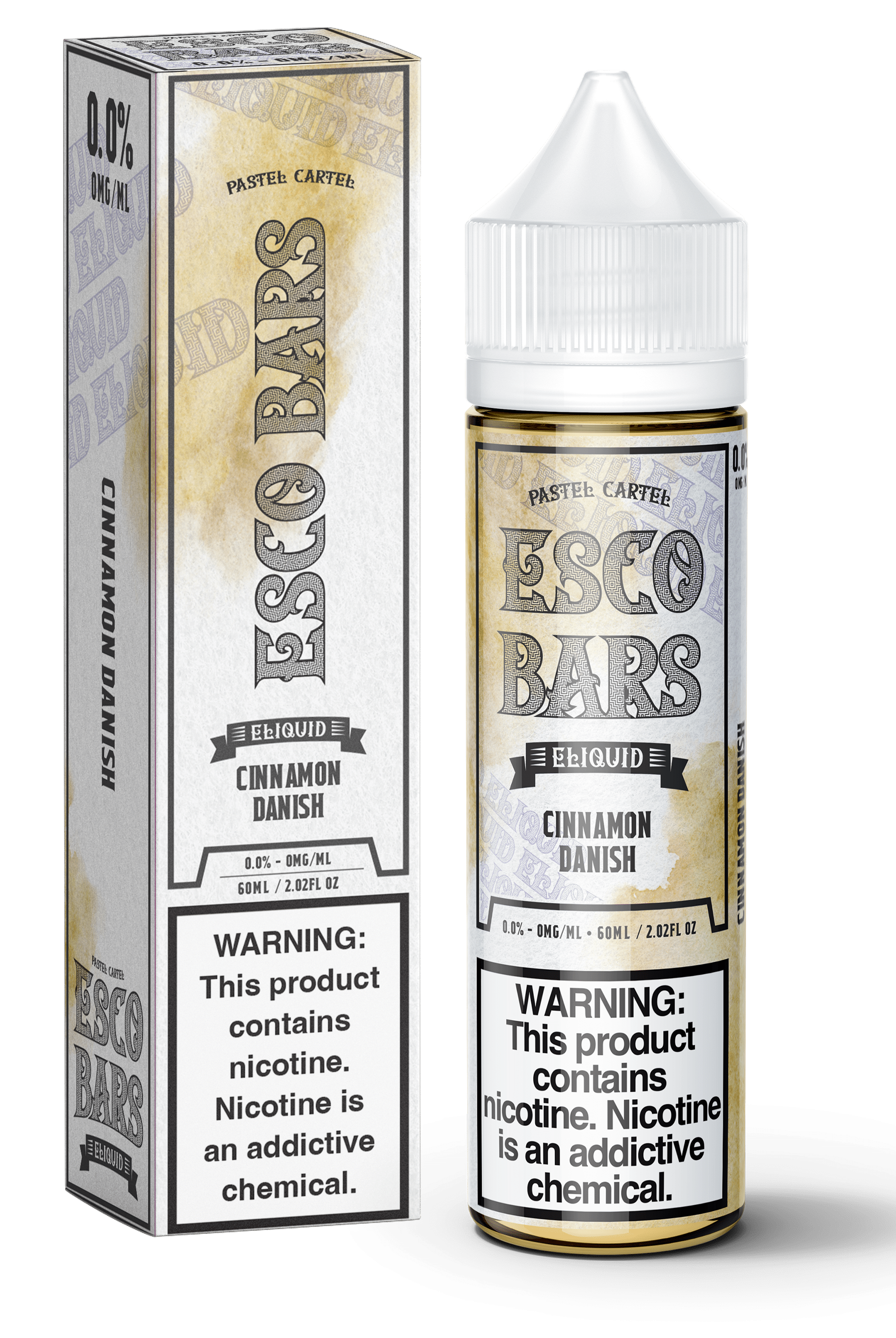 ESCO Bar Juice ESCO Bars Cinnamon Danish 60ml Vape Juice