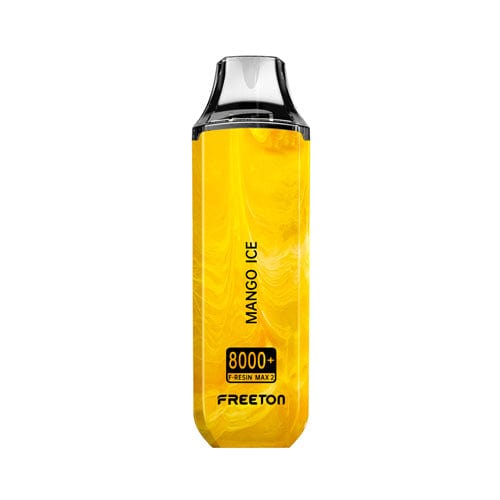 Freeton Disposable Vape Mango Ice Freeton F-Resin Max 2 Disposable Vape (5%, 8000 Puffs)