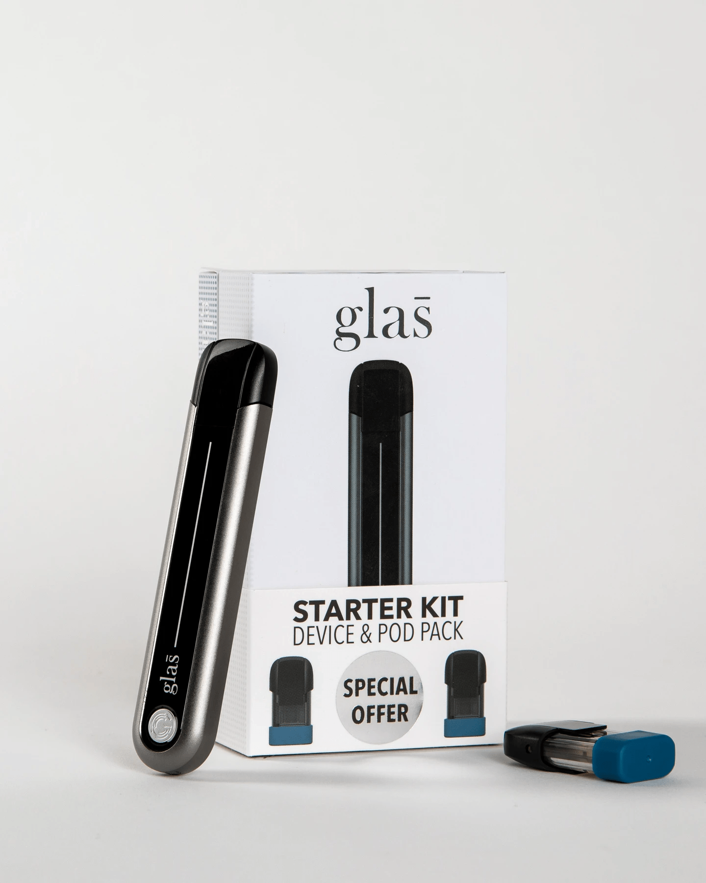 GLAS Pod System Blue Tobacco Glas Pod Device - Deluxe