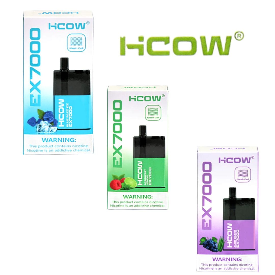 Hcow Disposable Vape Mango Ice HCOW EX7000 Disposable Vape (5%, 7000 Puffs)