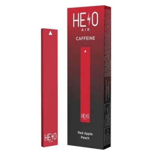 HELO Disposable Vape Red Apple Peach HELO Air Caffeine Disposable Vape (0% Nic)