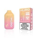 HERO Disposable Vape Juicy Peach Pear Freeze Hero 6500 Disposable Vape (5%, 6500 Puffs)