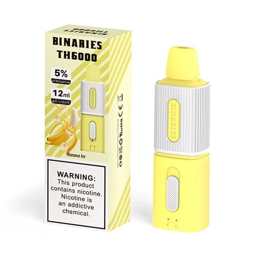 Horizon Disposable Vape Banana Ice HorizonTech Binaries TH6000 Disposable Vape (5%, 6000 Puffs)