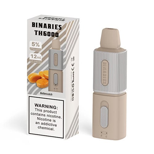 Horizon Disposable Vape Butterscotch HorizonTech Binaries TH6000 Disposable Vape (5%, 6000 Puffs)