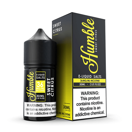 Humble Juice Co Juice 36MG Sweet Citrus 30ml Nic Salt Vape Juice - Humble Juice Co.