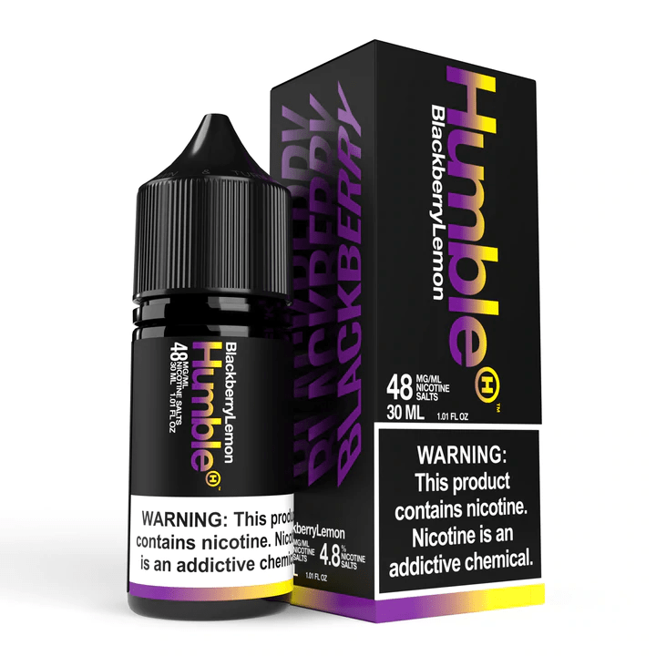 Humble Juice Co Juice 48mg Blackberry Lemon 30ml TF Nic Salt Vape Juice - Humble Juice Co.