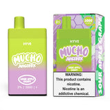 HYVE Disposable Vape Sour Apple Grape HYVE x Mucho Juicebox Disposable Vape (5%, 5000 Puffs)