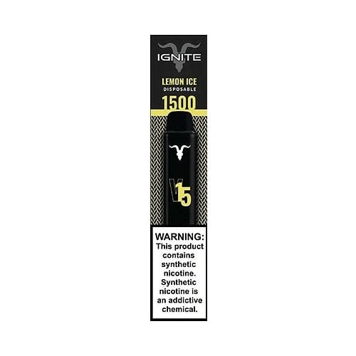 Ignite Disposable Vape Lemon Ice Ignite V15 Disposable Vape (5%, 1500 Puffs)