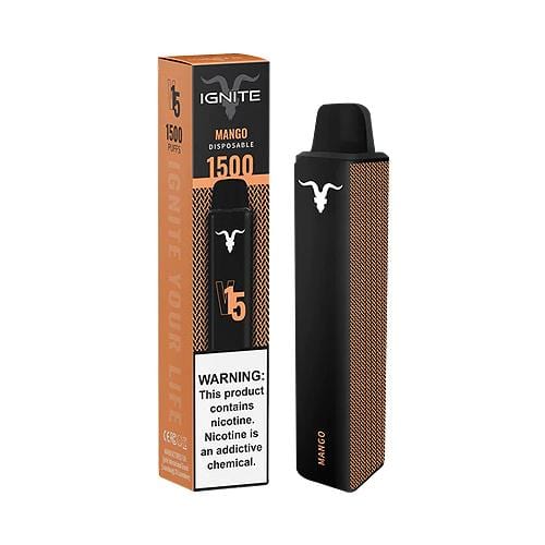 Ignite Disposable Vape Mango Ignite V15 Disposable Vape (5%, 1500 Puffs)