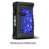 EightVape Mods Resin Blue Porcelain Jackaroo Dual 188W Mod - Vandy Vape